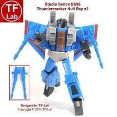 Studio Series Movie SS86 Thundercracker Upgrade Kit Gap Fillers Transformers