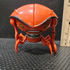 Ben 10 Alien Force 2008 BRAINSTORM Red 3″ Action Figure Brain Storm