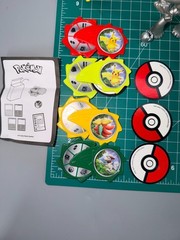 Pokémon Variety Lot of 12 Mini Figure Pikachu Mini Plush Poke Ball Match Battle