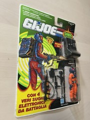 1991 G.I. GI Joe 3.75 ARAH Lot Cobra Lampreys MOC Italian Version