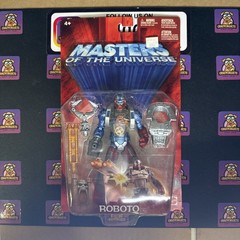 ROBOTO 200X Masters Of The Universe MOTU 2003 Mattel MOSC