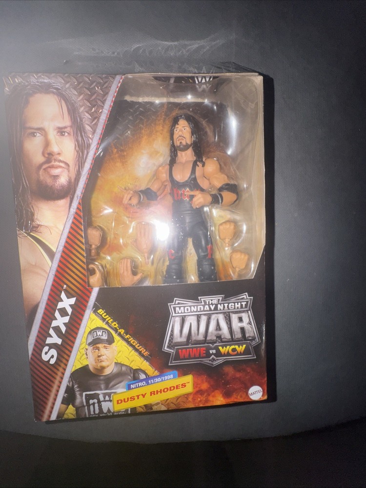 WWE Elite Monday Night War Series 5 SYXX Wrestling Figure w/ BAF (CHASE)