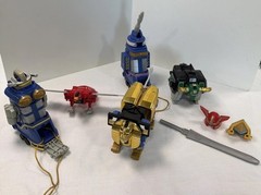1996 Bandai Mighty Morphin Power Rangers Deluxe ZEO Megazord W Box