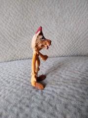 VINTAGE 1960’S BENDABLE ROBIN HOOD WOLF 3.5″ FIGURINE HONG KONG BENDY BENDIE