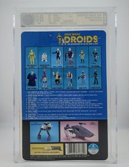 AFA 80 Star Wars Vintage Kenner Droids Uncle Gundy UNPUNCHED Sealed RARE NICE