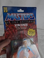 Masters of the Universe Origins Sorceress & Jitsu Lot of 2 NIB 2022 Retro Play