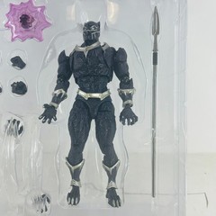 Black Panther Revoltech Amazing Yamaguchi 6″ Action Figure NEW IN OPEN BOX