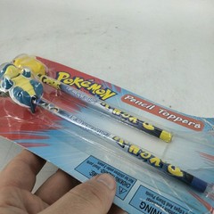 Pokemon 1999 Blastoise & Pikachu Pencils & Topper Pokemon Sealed