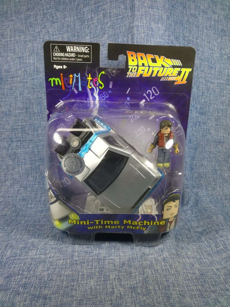 Minimates Back to the Future 2 Marty McFly Delorean 2010 SEALED
