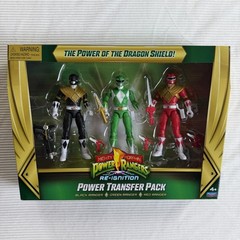 Playmates Power Rangers Re-Ignition Power Transfer Pack 3 Pack Black, Green, Red