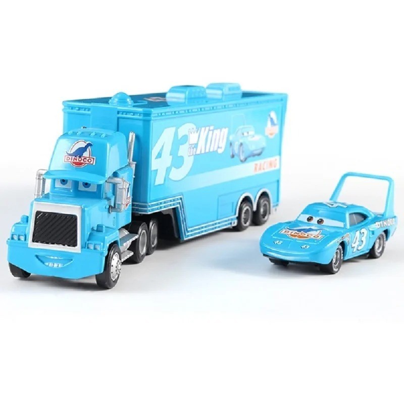 Disney Pixar Cars 86 Chick Hicks Mack Truck 1:55 Diecast Toys Car Loose Toys USA