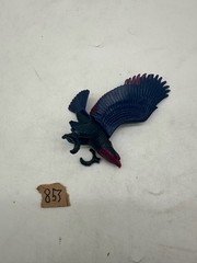 Fantasy Flying Bird Eagle Falcon Action Figure Dark Blue Red Talons Wings