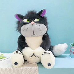 Funny Lucifer Cat Plush Toy – Bad Cat Pillow Doll, Birthday Gift for Girls