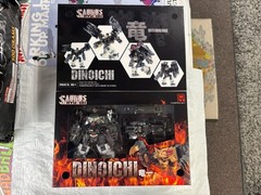 Transformers 3rd Party Dinoking Fans Project Saurus Ryu-Oh Dinoichi 2015 New