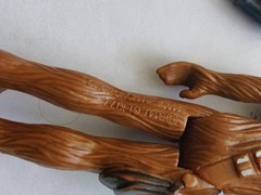 Vintage Star Wars Chewbacca With Bowcaster Original Kenner 1977 ANH Complete