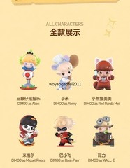 Authentic DIMOO WORLD x PIXAR Series Blind Box Confirmed Figures Toy New