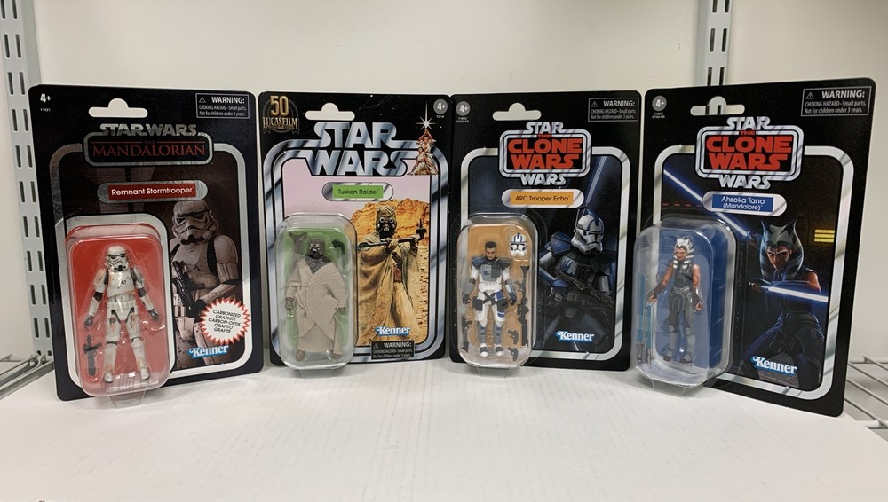 STAR WARS LOT: ARC TROOPER ECHO VC176, Ahsoka Tano, Tusken Raider, Stormtrooper