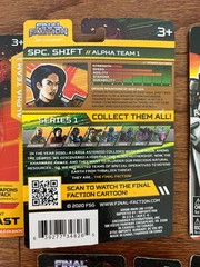 (8) 2020 “FINAL FACTION” {ALPHA TEAM 1/KHARN} SERIES 1 Figure Lot, COMPLETE SET!