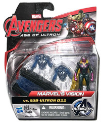 Marvel Avengers MARVEL’S VISION 2.5″ Figure vs SUB-ULTRON 011 Age of Ultron