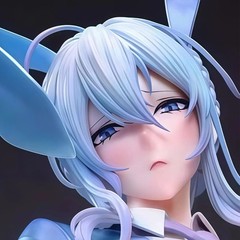 NEW Anime Figure Yukino Snow Reverse Bunny Girl PVC Model Statue Unbranded 30cm