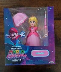 5″ PRINCESS PEACH Super Mario Galaxy Movie World of Nintendo Jakks Pacific 2026