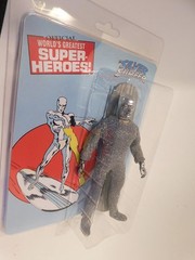Mego 8″ Action Figure Custom Marvel Comics Defenders Silver Surfer Clamshell Pk