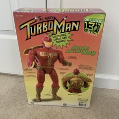 Funko 80-618 Talking Turbo Man Jingle All The Way Action Figure