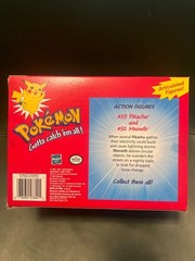 Hasbro 1999 Pokemon Articulated Figures #25 Pikachu & #52 Meowth Action Figures