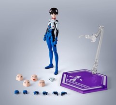 S.H.Figuarts Shinji Ikari Evangelion Series Action Figure H 5.3 inch BANDAI PSL