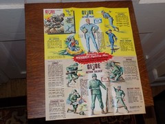Vintage 1964 GI Joe Advertising Flier