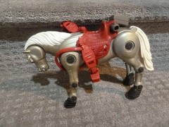 Bravestarr Thirty Thirty 30/30 Horse Mattel 1986 Vintage Saddle Missing Leg RARE