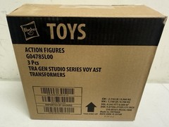 Transformers Studio Series Voyager 3 Pack Ironhide Scrapper Sentinel Prime NEW