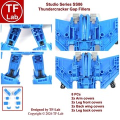 Studio Series Movie SS86 Thundercracker Upgrade Kit Gap Fillers Transformers