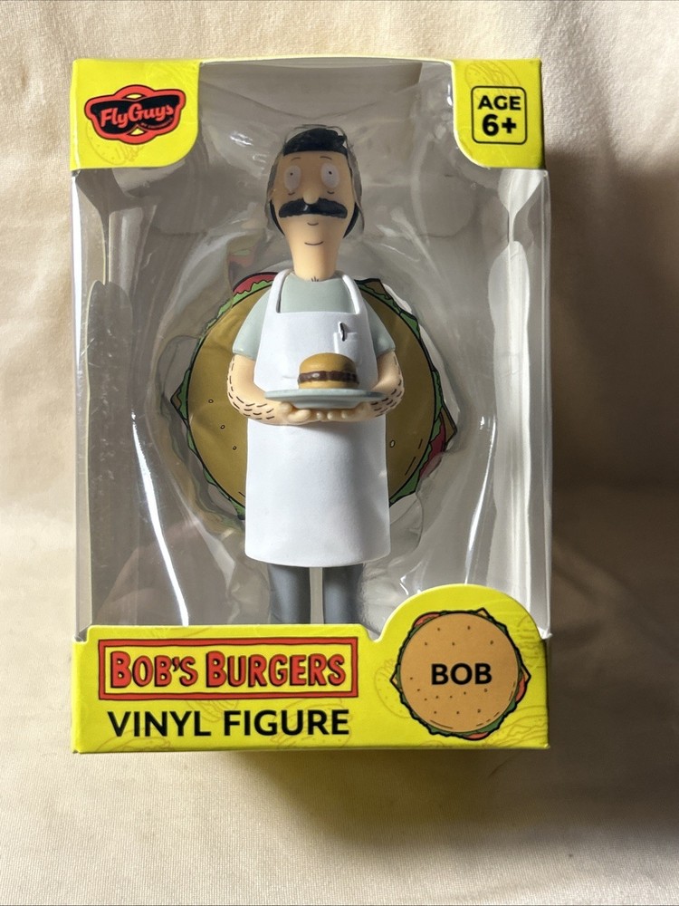 Bob’s Burgers Bob Belcher 4″ Vinyl Figure Built by Culturefly Fly Guys *NEW
