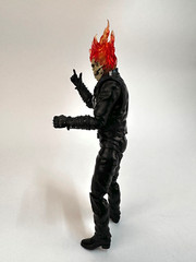 Ghost Rider Johnny Blaze 9″ Action Figure w/Exchangeable Head & Gun BULK PACK