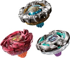 Beyblade X Yggdrasil Team Pack, 3 Takara Tomy Tops, Anime Battling Tops Game Toy