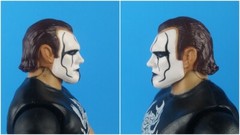 Sting WWE Mattel Legend WCW Big Gold Championship Belt Bat WCW AEW Crow