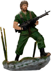 Sideshow Missing In Action Chuck Norris Colonel J. Braddock 1/6 Infinite Statue