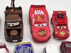 Disney Pixar Cars Lot of 11 Cars – Diecast metal- plastic mixed kinds