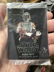 2013 GG CONVENTION EXCLUSIVE STAR WARS BOBA FETT DELUXE MINI BUST # 1339/2500