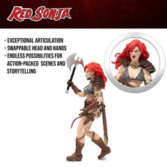 Red Sonja 50th Anniversary Epic H.A.C.K.S. 1:12 Scale Action Figure – Boss Fight