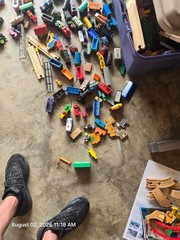Thomas The Train And Friends Magnetic, Misc Train Cars Wooden Lot everything.