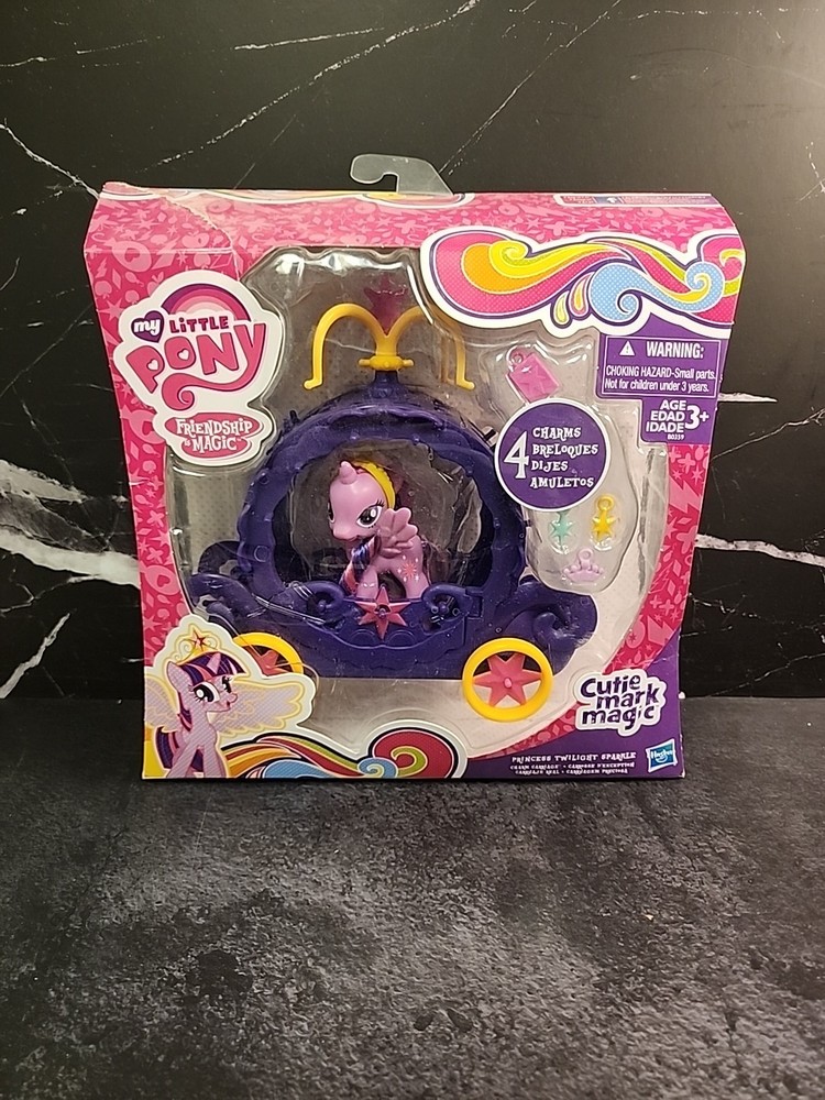 2014 Hasbro My Little Pony Charm Carriage Princess Twilight Sparkle