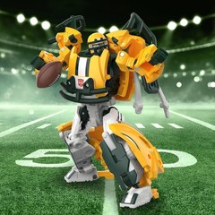 Transformers NFL Green Bay Packers Tundra Prime 5.5-Inch Action Figure Chang…