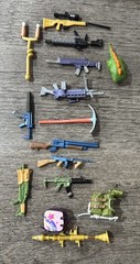Fortnite Jazwares 4 inch Action Figures Lot of 6 with Accessories