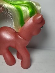 Vtg My Little Pony MLP Hasbro G3 Applejack Pony Toy Figure 2003 (T4)