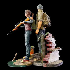 The Last of Us Joel and Ellie Action Figure 2-Pack Statue Game Collectible Toy