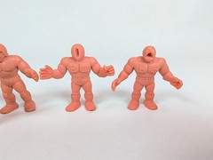 80’s M.U.S.C.L.E. Men Kinnikuman Flesh Color 2″ Bermuda Lot Of 6 Godofon Eric