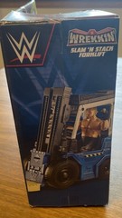 WWE Wrekkin Slam N Stack Forklift Brock Lesnar Figure ByMattel