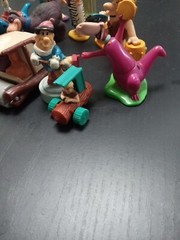 Vintage 18 Flintstones Toy Figures Lot A Little Bit Of Everything